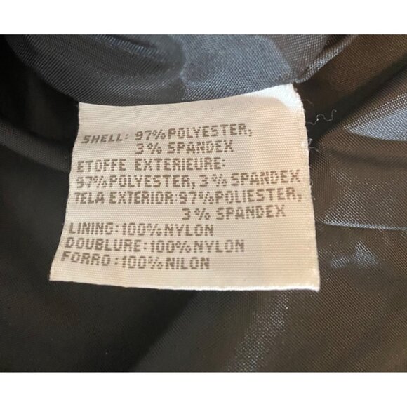 Liz Claiborne Black Zip-Up Jacket Pockets Active Outerwear Redefined Small - Picture 6 of 12